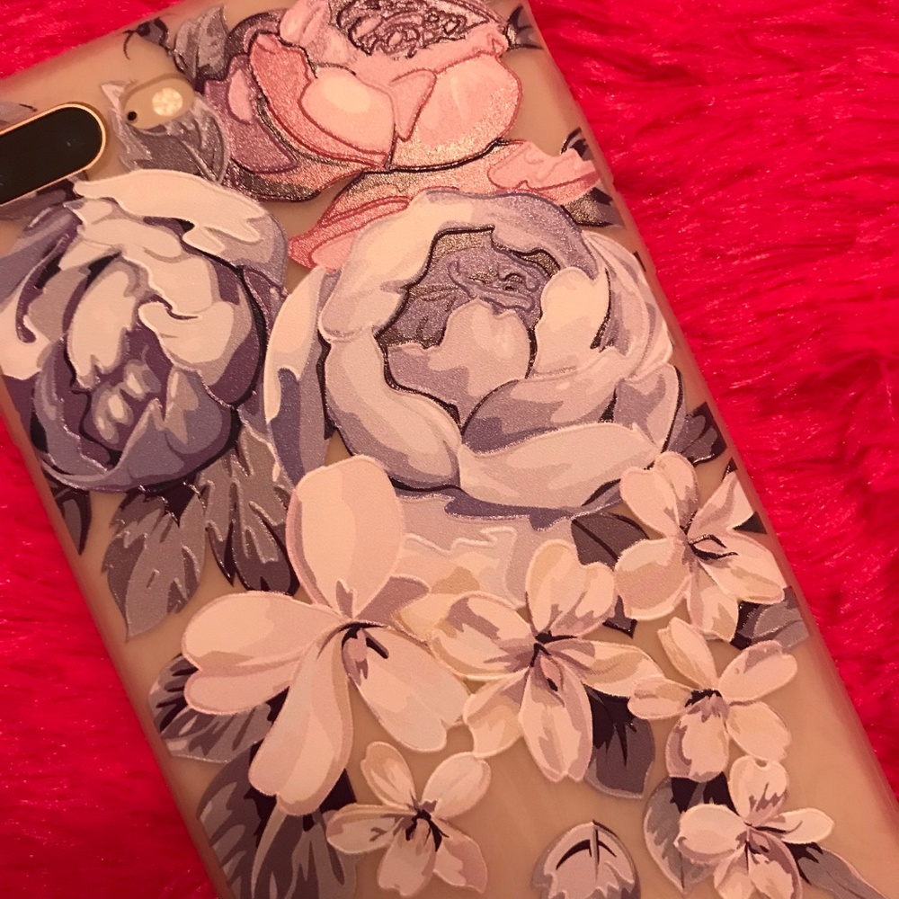 NEW iPhone 7+/8+ Floral Case - Picture 2 of 7